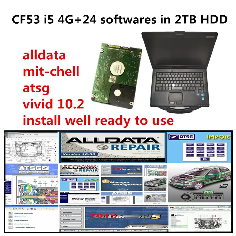 Hot For Panasonic CF-53 cf 53 4GB CPU I5 Laptop Anti-Corrosion CF53 Toughbook with 2TB HDD All data auto repair Alldata mi.ch.ll
Hot For Panasonic CF-53 cf 53 4GB CPU I5 Laptop Anti-Corrosion CF53 Toughbook with 2TB HDD All data auto repair Alldata mi.ch.ll