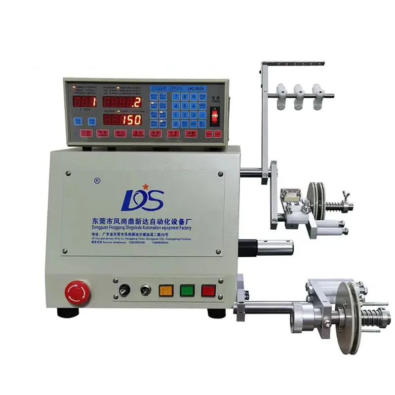 High Quality New Computer CNC Automatic Coil Winder Coil Winding Machine For 0.03-1.2mm Wire 110/ 220V factory Outlet
High Quality New Computer CNC Automatic Coil Winder Coil Winding Machine For 0.03-1.2mm Wire 110/ 220V factory Outlet