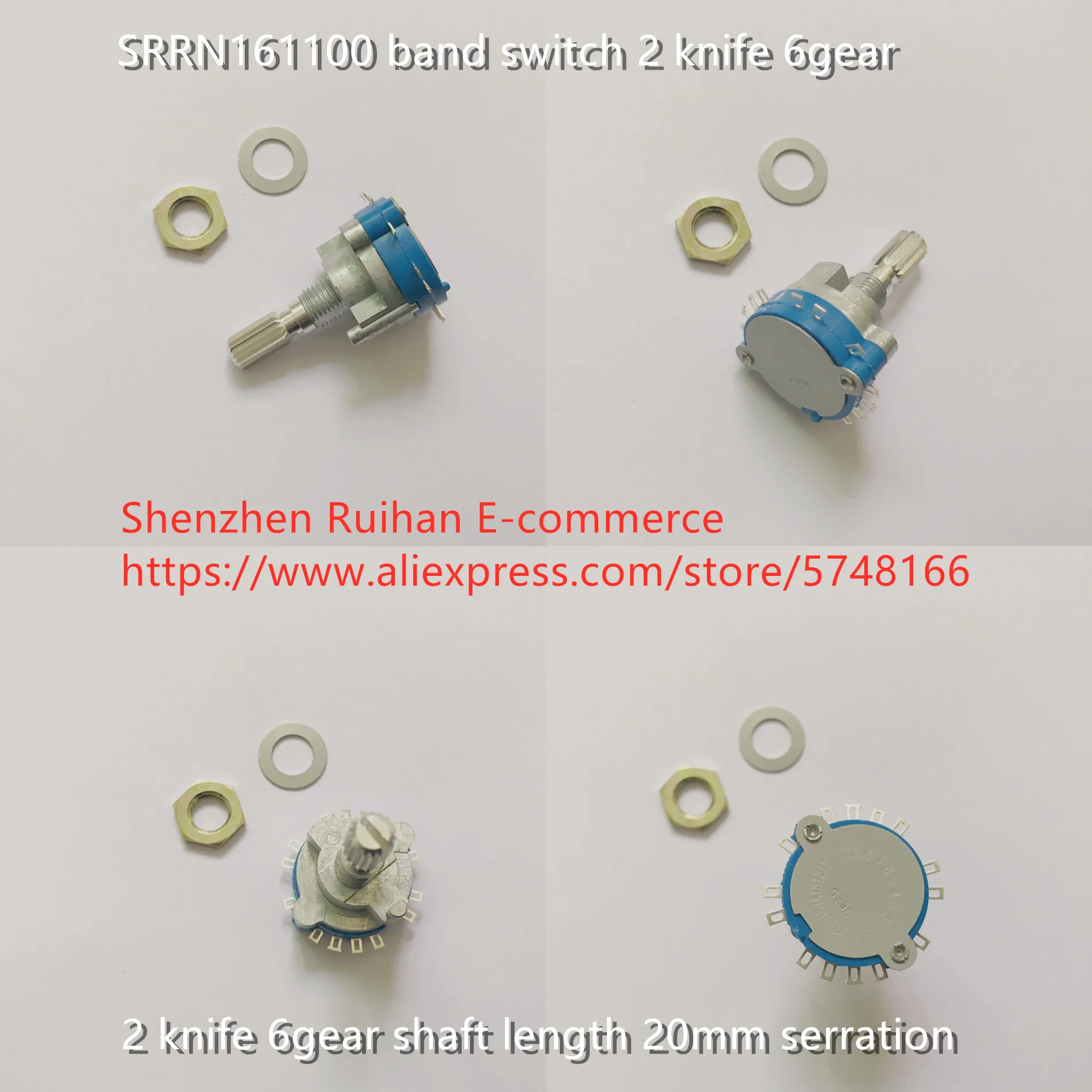 Оригинальный новый 100% SRRN 161100 ленточный переключатель, 2 ножа, 6 передач, длина вала 20 мм, зубчатая связь
Оригинальный новый 100% SRRN 161100 ленточный переключатель, 2 ножа, 6 передач, длина вала 20 мм, зубчатая связь