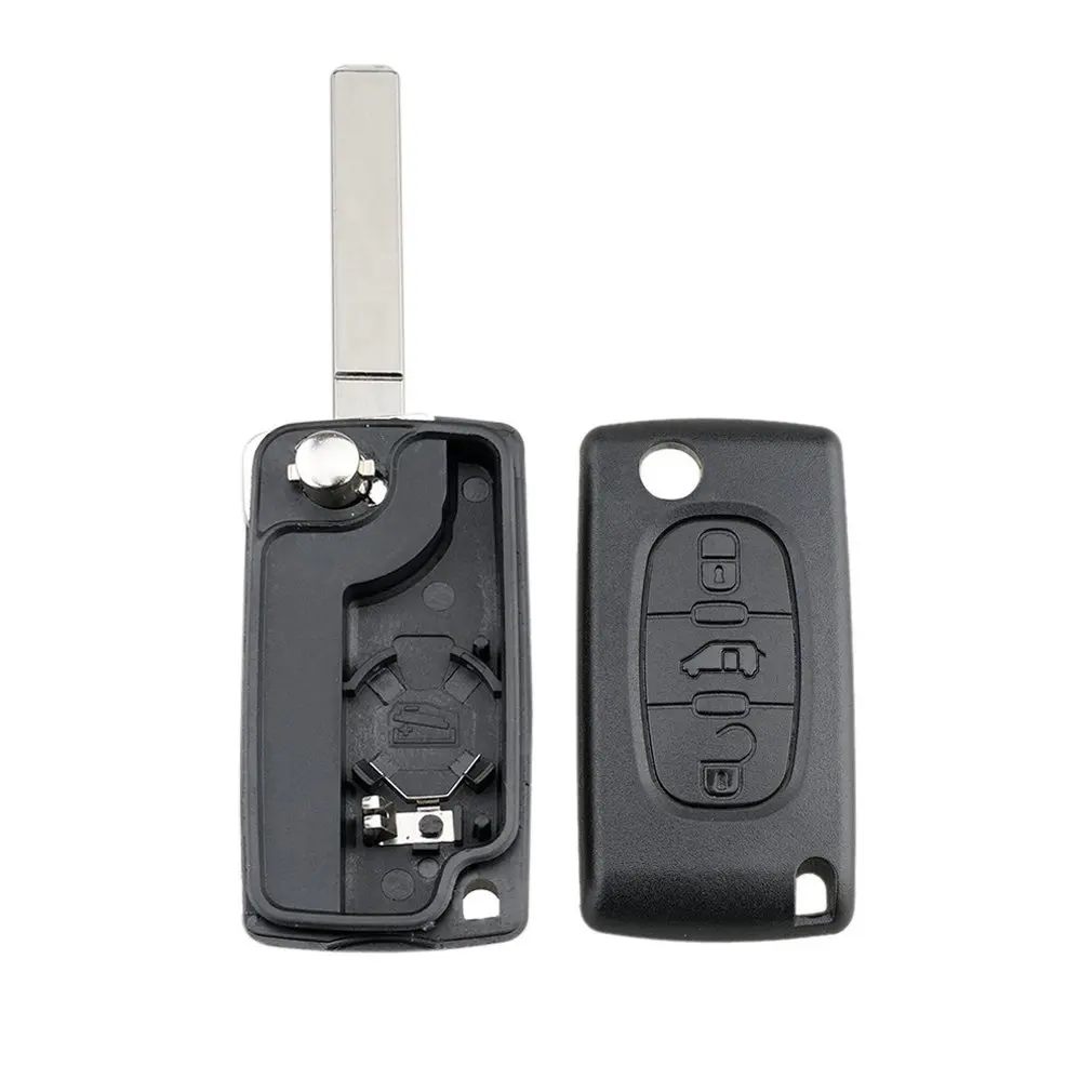 Подходит для Peugeot Partner Citroen Berlingo или Dispatch, 3-кнопочный чехол для ключа дистанционного управления, защитный чехол для ключа
Подходит для Peugeot Partner Citroen Berlingo или Dispatch, 3-кнопочный чехол для ключа дистанционного управления, защитный чехол для ключа
