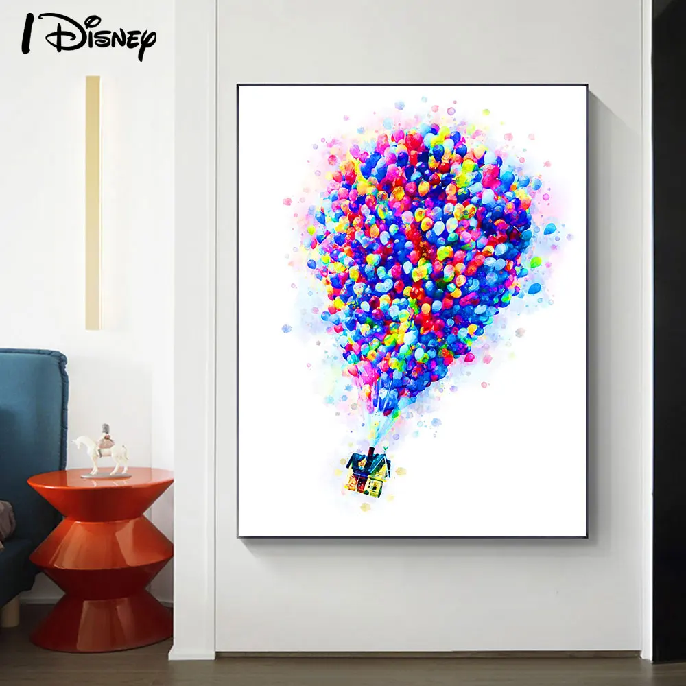 Disney Amine Floating Colorful Balloons Posters and Prints Canvas Painting On the Wall Art Pictures for Room Home Decor
Disney Amine Floating Colorful Balloons Posters and Prints Canvas Painting On the Wall Art Pictures for Room Home Decor