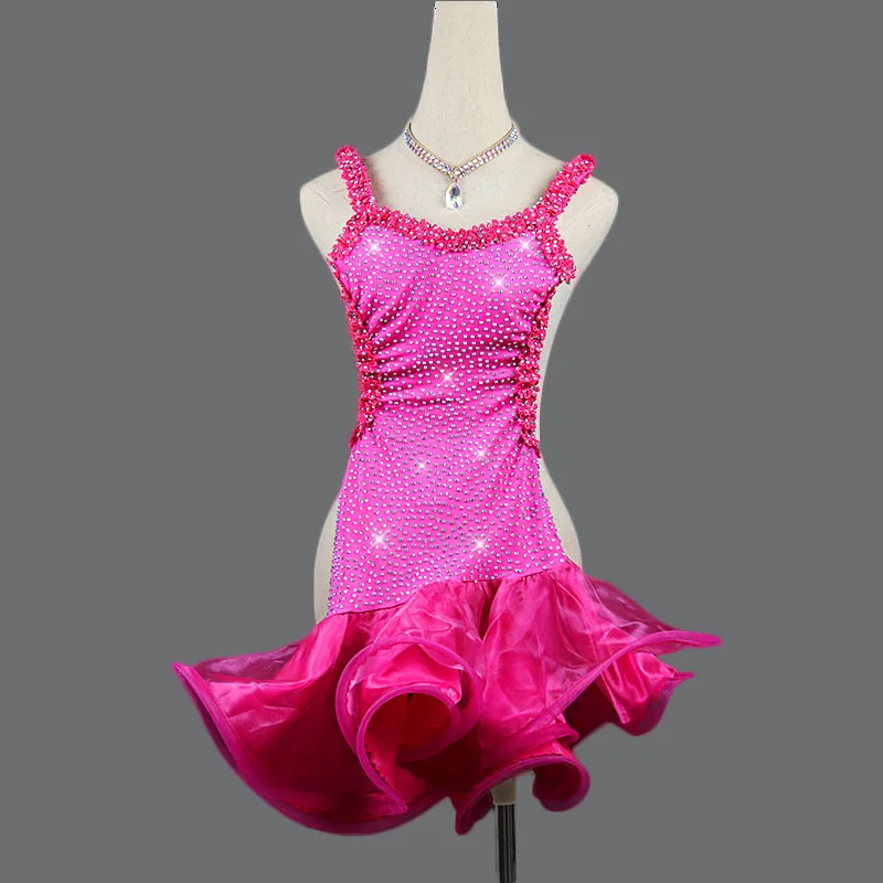 kid children professional latin dance dress for girls Modern Waltz tango Cha Cha women ballroom competition Full drill dresses
kid children professional latin dance dress for girls Modern Waltz tango Cha Cha women ballroom competition Full drill dresses