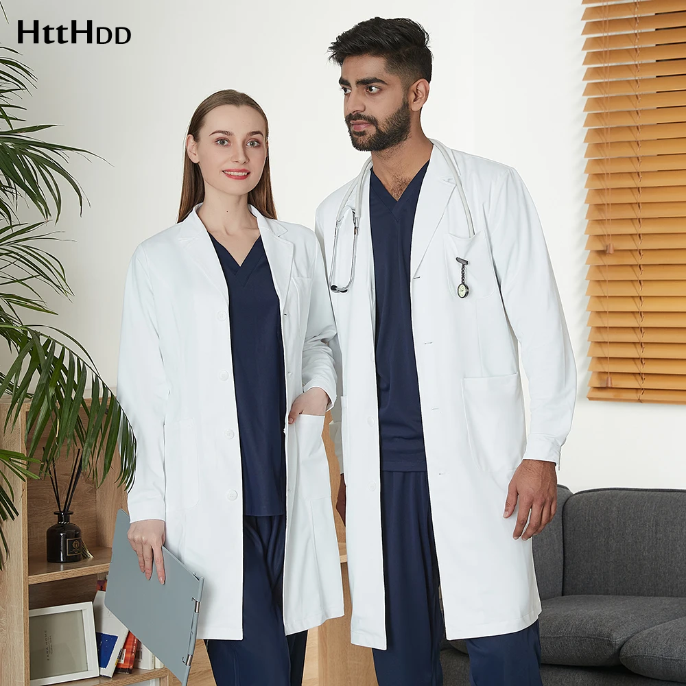 Women and Men Spa Lab Long Sleeve Dental Clinic Doctor Work Jacket White Dentist Workwear Medical Uniform New Wholesale Price
Women and Men Spa Lab Long Sleeve Dental Clinic Doctor Work Jacket White Dentist Workwear Medical Uniform New Wholesale Price