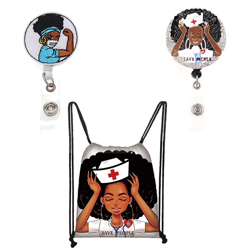 big size ECG Drawstring black doctor nurse hat magic medical Syringe nursing pill backpack bag brooch badge reel holder
big size ECG Drawstring black doctor nurse hat magic medical Syringe nursing pill backpack bag brooch badge reel holder