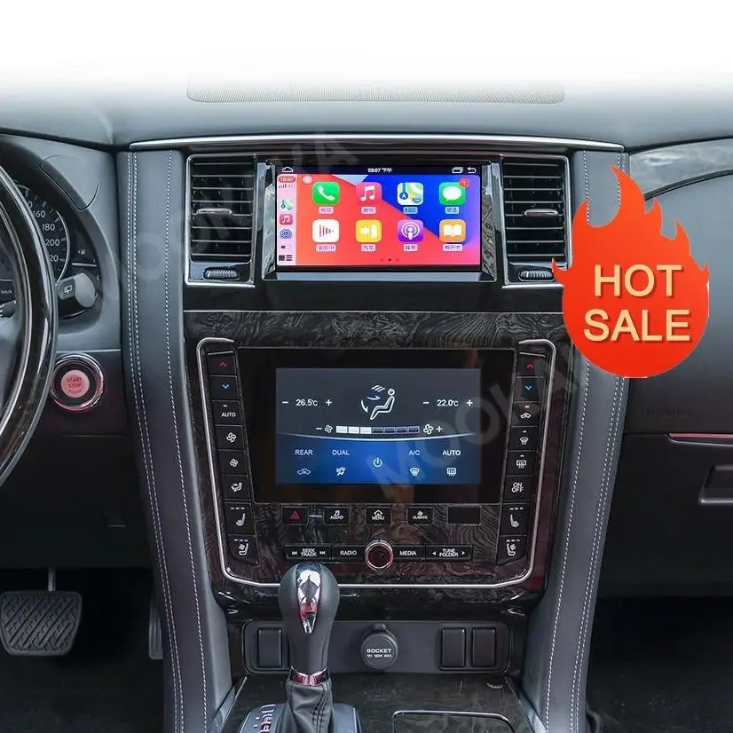 Автомагнитола для Nissan патруль Y62, стерео-система на Android 9,0 с двумя экранами, памятью 64 ГБ, аудио-и мультимедийным проигрывателем, GPS-навигацией, 2010 - 2020 гг.
Автомагнитола для Nissan патруль Y62, стерео-система на Android 9,0 с двумя экранами, памятью 64 ГБ, аудио-и мультимедийным проигрывателем, GPS-навигацией, 2010 - 2020 гг.