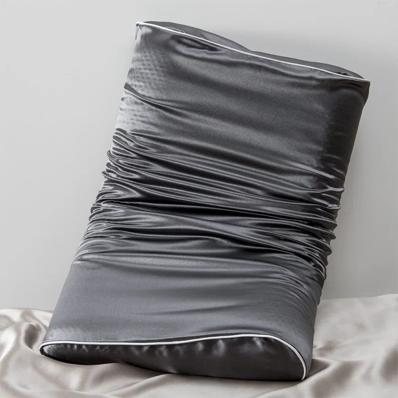 Custom 19mm Wave Style Logo Home Decor Throw Pillow Case Cover Black Mulberry Silk Pillowcase
Custom 19mm Wave Style Logo Home Decor Throw Pillow Case Cover Black Mulberry Silk Pillowcase