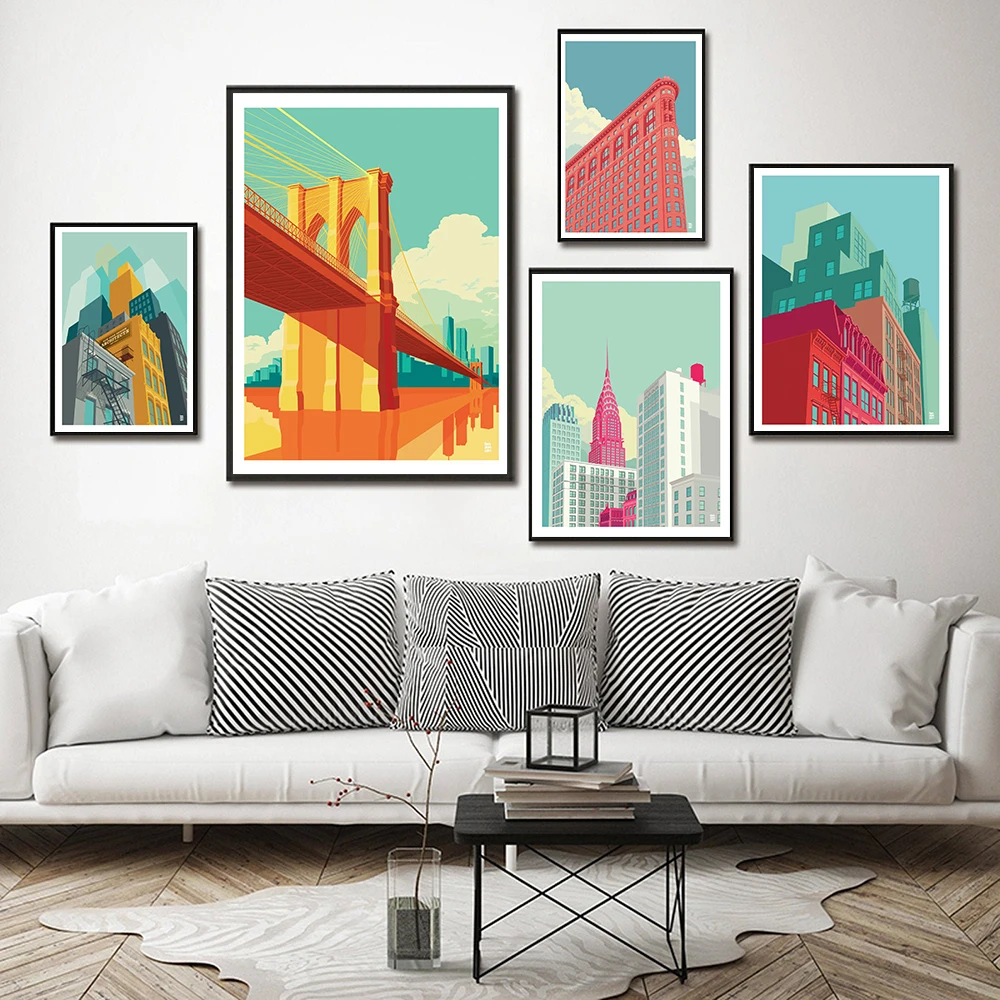 Hd Print Canvas Art Painting New York City Brooklyn Bridge Building Vintage Travel Cities Landscape Posters Wall Art Pictures
Hd Print Canvas Art Painting New York City Brooklyn Bridge Building Vintage Travel Cities Landscape Posters Wall Art Pictures
