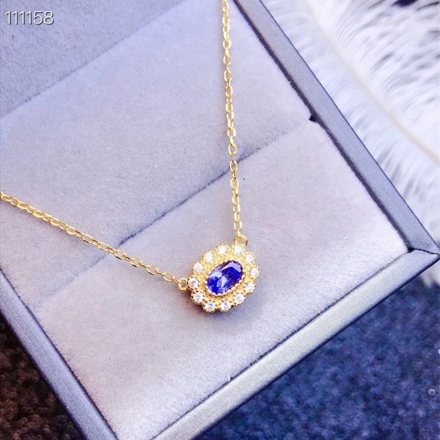 Natural tanzanite necklace, blue gemstone, 925 sterling silver, colored gemstone store, gemstones mined in natural mountains
Natural tanzanite necklace, blue gemstone, 925 sterling silver, colored gemstone store, gemstones mined in natural mountains