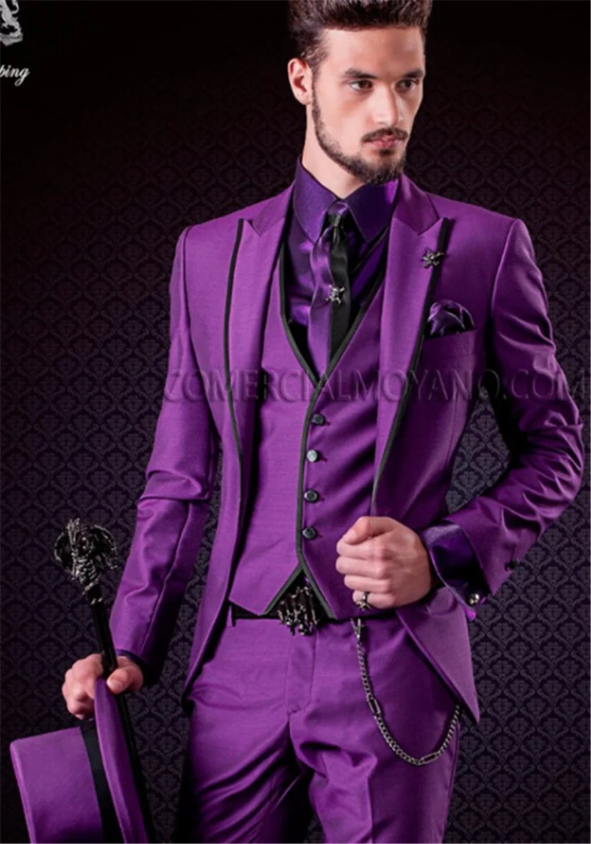 New men's dress men's suit wedding party party dress bridegroom best man business casual suit(Jacket+pants+vest)
New men's dress men's suit wedding party party dress bridegroom best man business casual suit(Jacket+pants+vest)