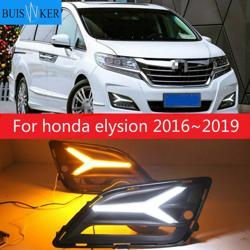 1set LED DRL headlamp for elysion fog light car headlight For honda elysion 2016~2019 daytime Light car accessories
1set LED DRL headlamp for elysion fog light car headlight For honda elysion 2016~2019 daytime Light car accessories