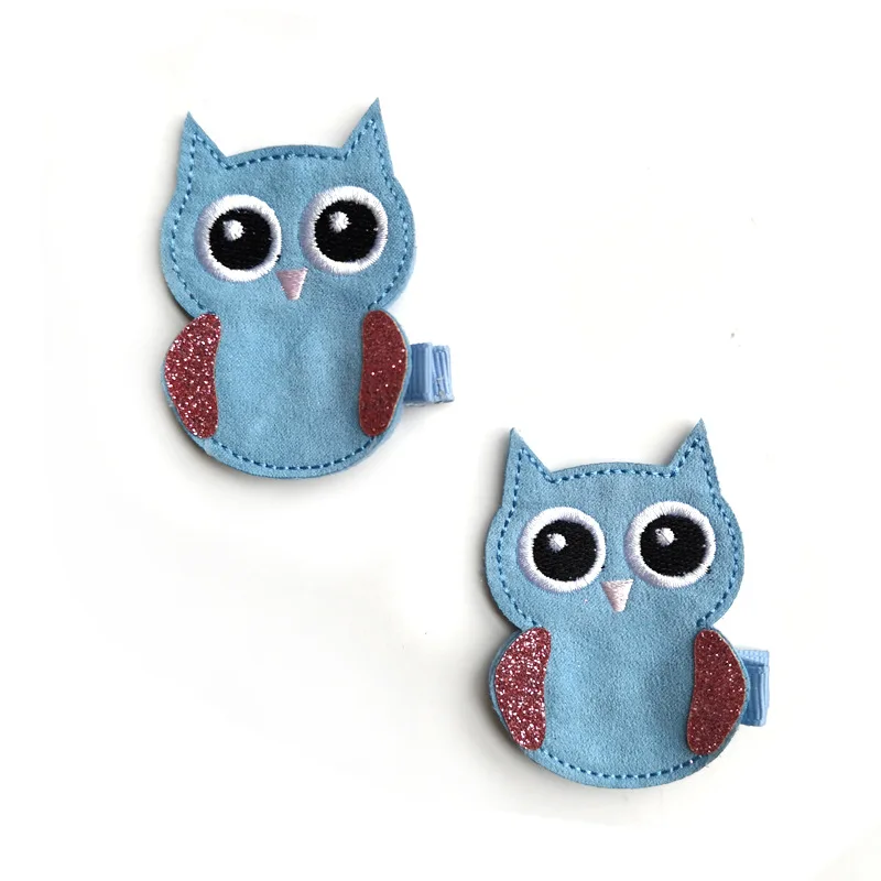 Boutique ins 10pcs Fashion Cute Glitter Embroidery Night Owl Hairpins Felt Animal Hair Clips Princess Headware Hair Accessories
Boutique ins 10pcs Fashion Cute Glitter Embroidery Night Owl Hairpins Felt Animal Hair Clips Princess Headware Hair Accessories