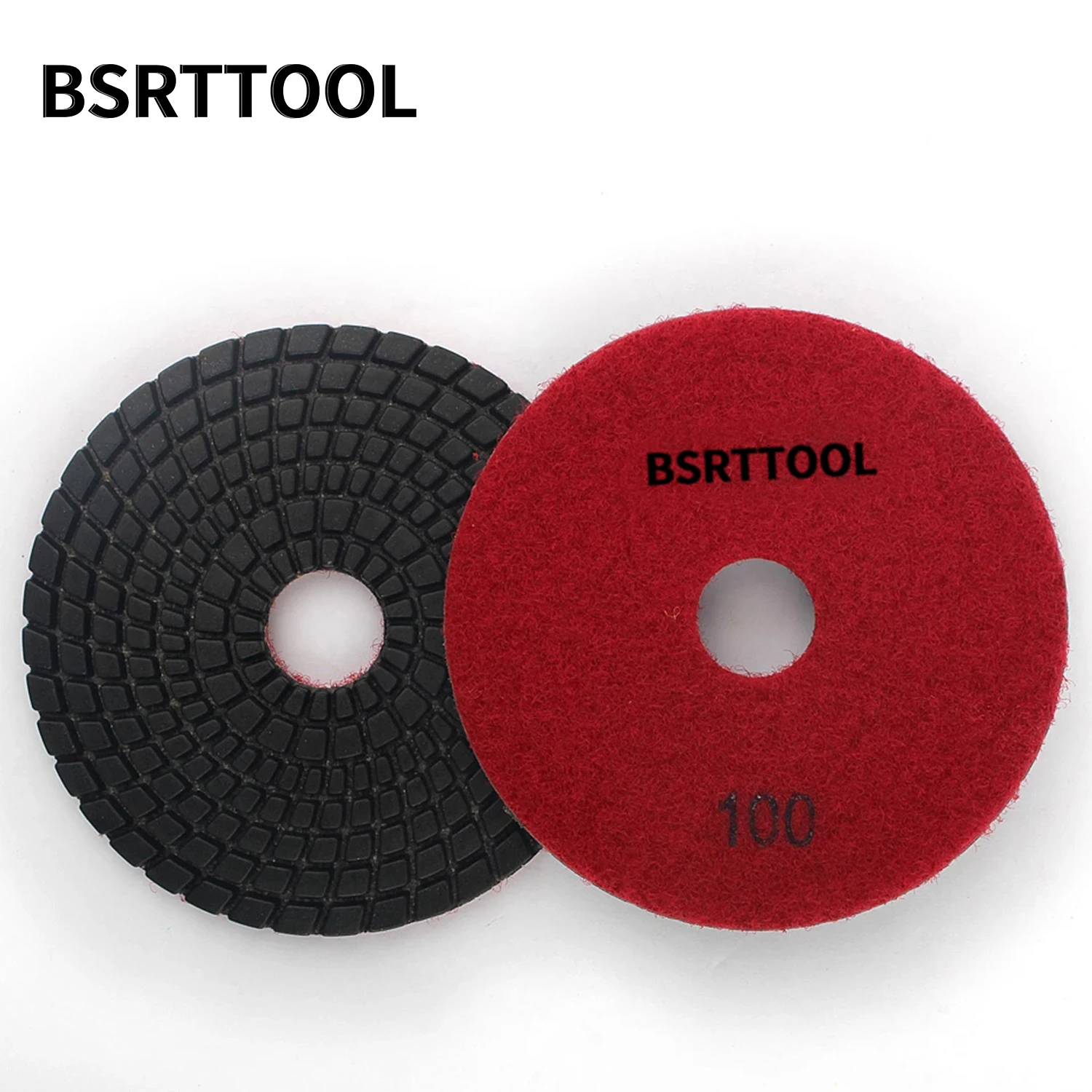 BSRTTOOL 2PCS 4" Diamond Polishing Pad Wet Polishing Tool Flexible Grinding Discs For Grinding Stone, Ground Tile, Ceramic
BSRTTOOL 2PCS 4" Diamond Polishing Pad Wet Polishing Tool Flexible Grinding Discs For Grinding Stone, Ground Tile, Ceramic