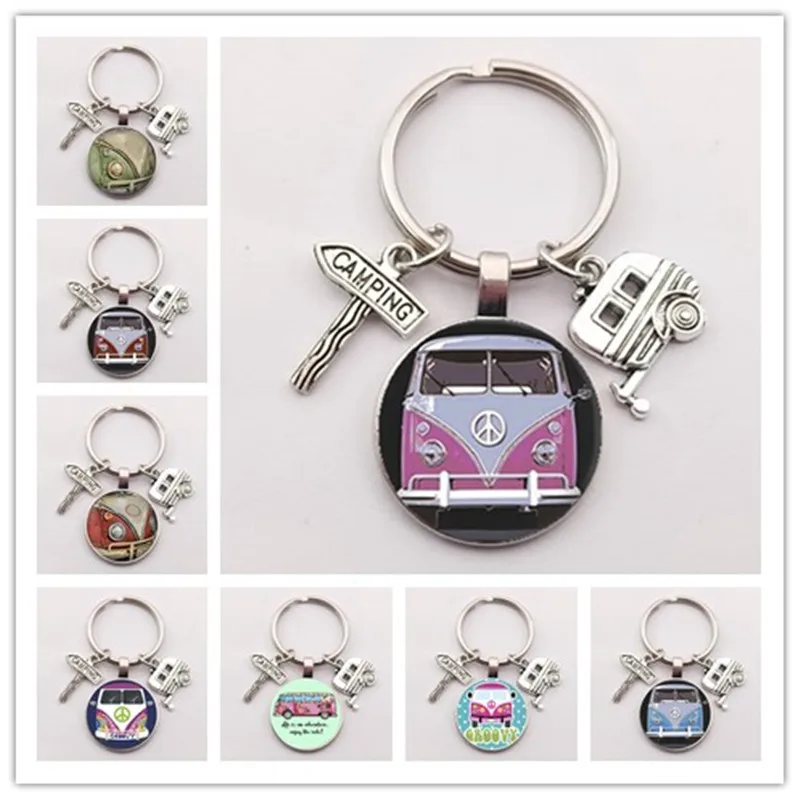 new vintage Hippie Peace Sign Van Bus keychain fashion men women purse bag car pendant key chain ring holder jewelry
new vintage Hippie Peace Sign Van Bus keychain fashion men women purse bag car pendant key chain ring holder jewelry