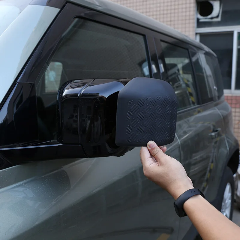 For Land Rover Defender 110 2020 Car styling ABS Black Car Side Rearview Mirror Cover Stickers for Defender Auto Accessories
For Land Rover Defender 110 2020 Car styling ABS Black Car Side Rearview Mirror Cover Stickers for Defender Auto Accessories