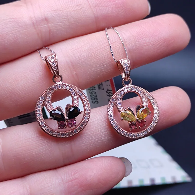 925 Sterling Silver Tourmaline Pendants fashion gift for women jewelry necklaces pendants fine jewelry apn2148
925 Sterling Silver Tourmaline Pendants fashion gift for women jewelry necklaces pendants fine jewelry apn2148