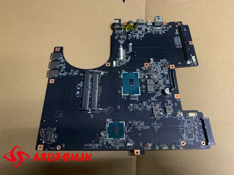 Оригинальная материнская плата MS-16L21 REV 1.0 для ноутбука MSI GT62 GT62VR с I5-6300HQ SR2FP, 100% идеальная работа
Оригинальная материнская плата MS-16L21 REV 1.0 для ноутбука MSI GT62 GT62VR с I5-6300HQ SR2FP, 100% идеальная работа