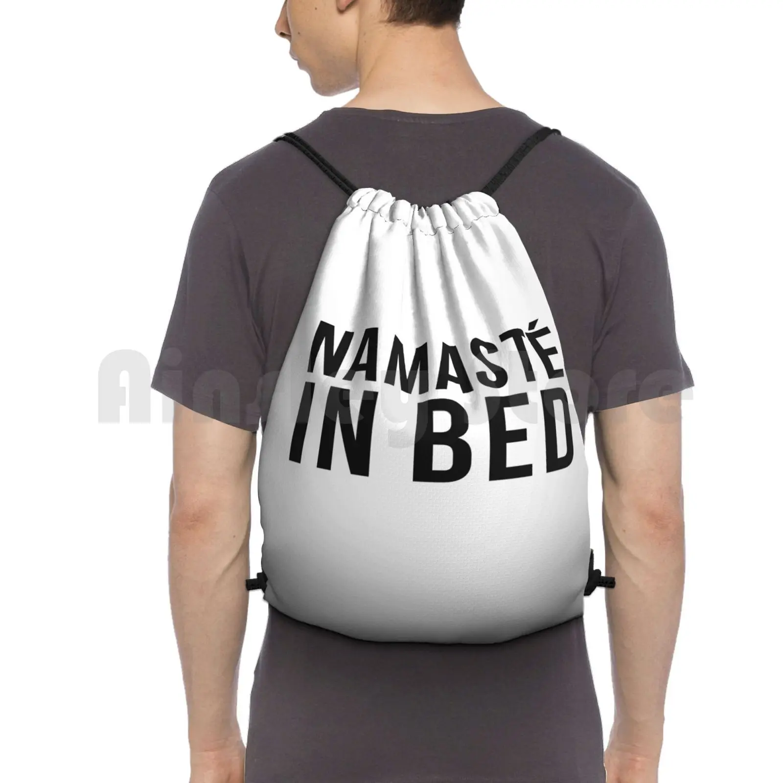 Namaste In Bed Рюкзак Сумки на шнурке Спортивная сумка Водонепроницаемая кровать для йоги Tumblr Sleep Netflix Namaste In Bed Namaste Netflix
Namaste In Bed Рюкзак Сумки на шнурке Спортивная сумка Водонепроницаемая кровать для йоги Tumblr Sleep Netflix Namaste In Bed Namaste Netflix