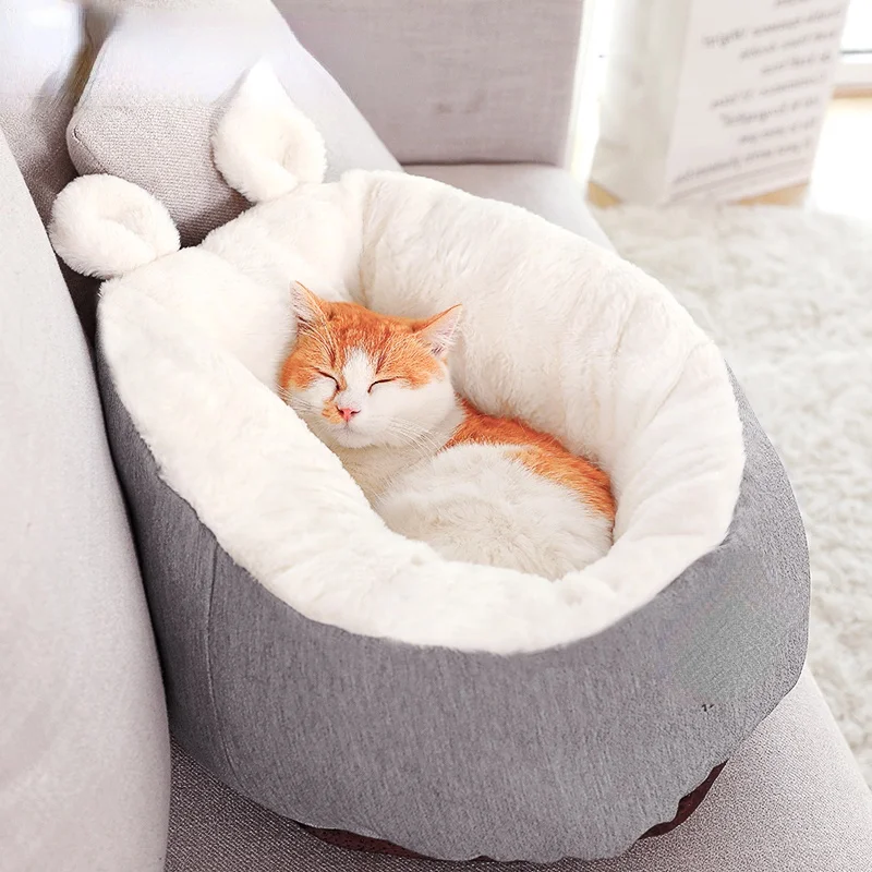 Warming Cat and Dog House, Soft Material Sleeping Bag, Pet Cushion, Puppy Kennel
Warming Cat and Dog House, Soft Material Sleeping Bag, Pet Cushion, Puppy Kennel