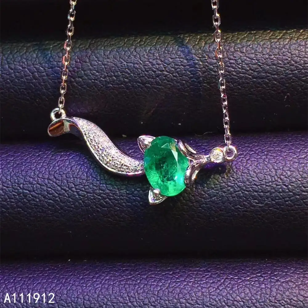 KJJEAXCMY Fine Jewelry Natural Emerald 925 Sterling Silver Gemstone New Women Pendant Necklace Chain Support Test Exquisite
KJJEAXCMY Fine Jewelry Natural Emerald 925 Sterling Silver Gemstone New Women Pendant Necklace Chain Support Test Exquisite