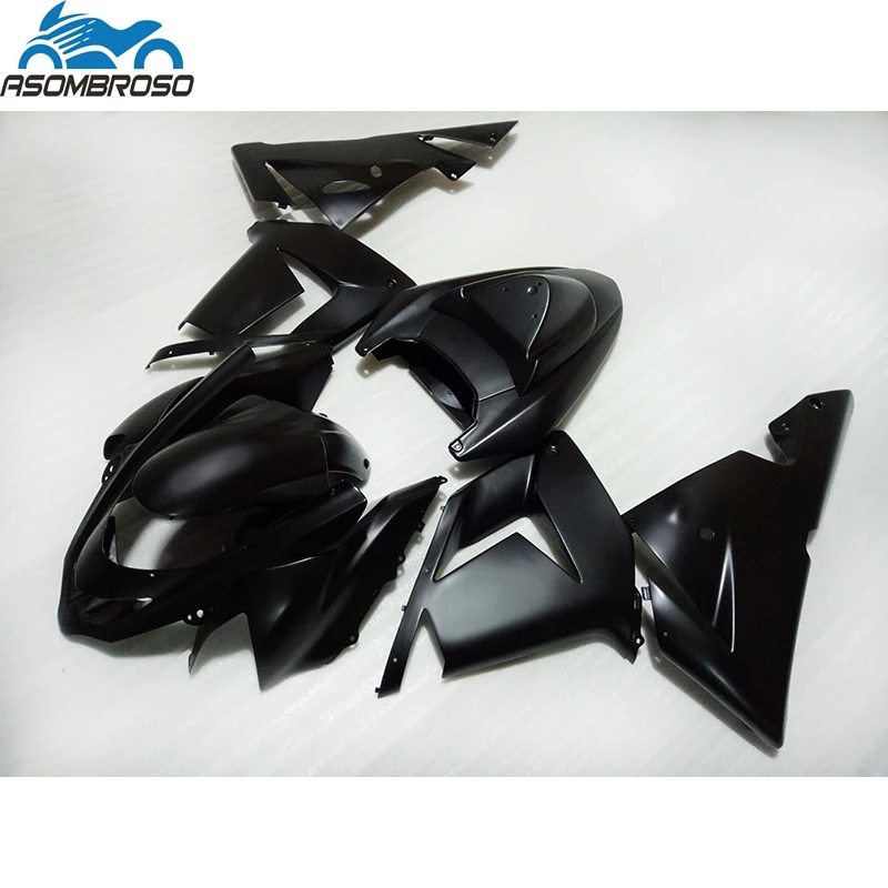 Matte Black ABS Plastic Motorcycle Bodyworks for Kawasaki Ninja ZX10R fairing kit 2004-2005 fairing set zx10r 04 05 GH03
Matte Black ABS Plastic Motorcycle Bodyworks for Kawasaki Ninja ZX10R fairing kit 2004-2005 fairing set zx10r 04 05 GH03