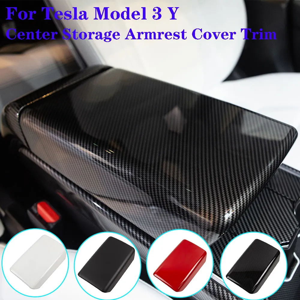 Carbon Fiber For Tesla Model 3 Model Y Car Armrest Box Protective ABS Cover Trim Central control Armrest Cover Interior
Carbon Fiber For Tesla Model 3 Model Y Car Armrest Box Protective ABS Cover Trim Central control Armrest Cover Interior