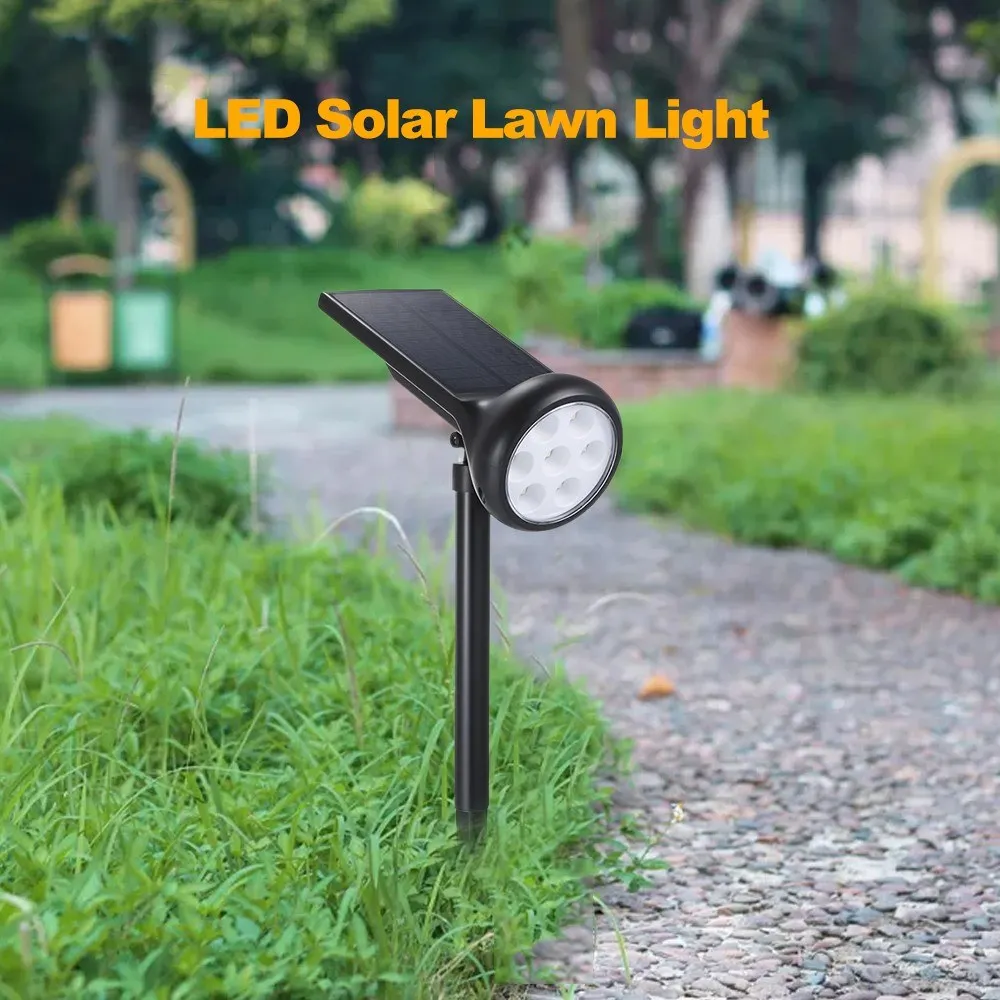 7 LEDs Solar Powered Lawn Light 7 Color Solar Landscape Spotlights Outdoor IP55 Waterproof Wireless Garden Lawn Yard Lighting
7 LEDs Solar Powered Lawn Light 7 Color Solar Landscape Spotlights Outdoor IP55 Waterproof Wireless Garden Lawn Yard Lighting