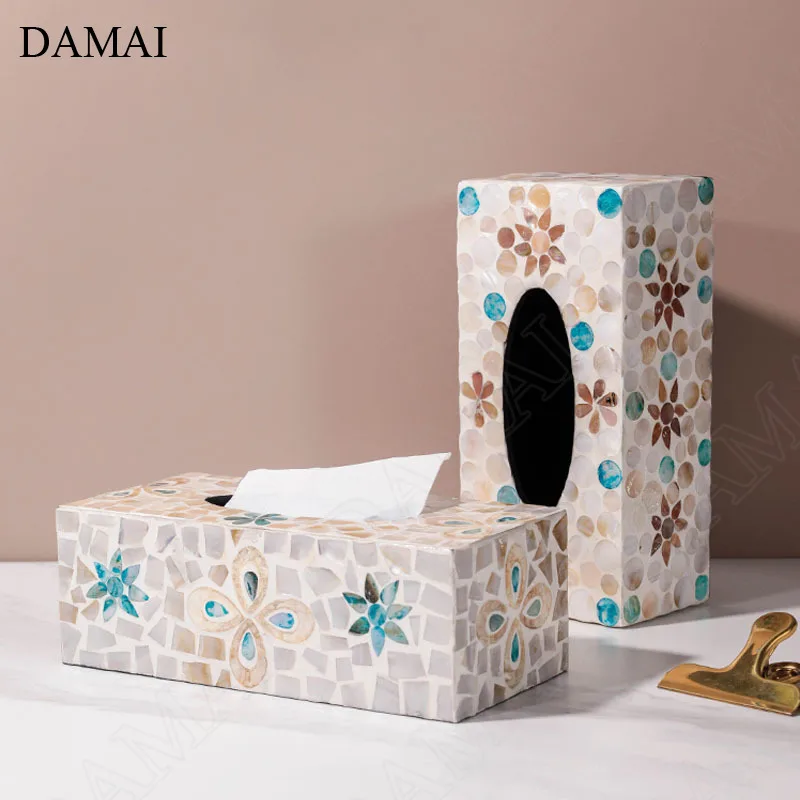 Color Shell Tissue Boxes European Creative Dining Table Napkin Holder Bedroom Living Room Towel Storage Box Living Room Decor
Color Shell Tissue Boxes European Creative Dining Table Napkin Holder Bedroom Living Room Towel Storage Box Living Room Decor