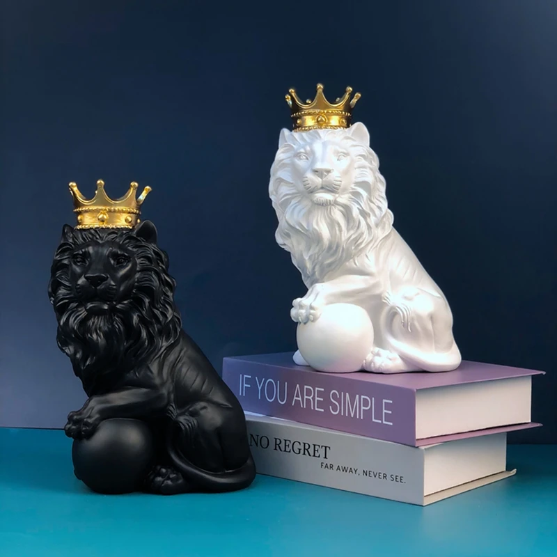 Статуя со львом Lucky Crown, статуя из смолы, скульптура для дома, офиса, бара, мужские украшения со львом, животные для гостиной, ТВ, ремесла, абстрактное искусство, Декор, подарок
Статуя со львом Lucky Crown, статуя из смолы, скульптура для дома, офиса, бара, мужские украшения со львом, животные для гостиной, ТВ, ремесла, абстрактное искусство, Декор, подарок
