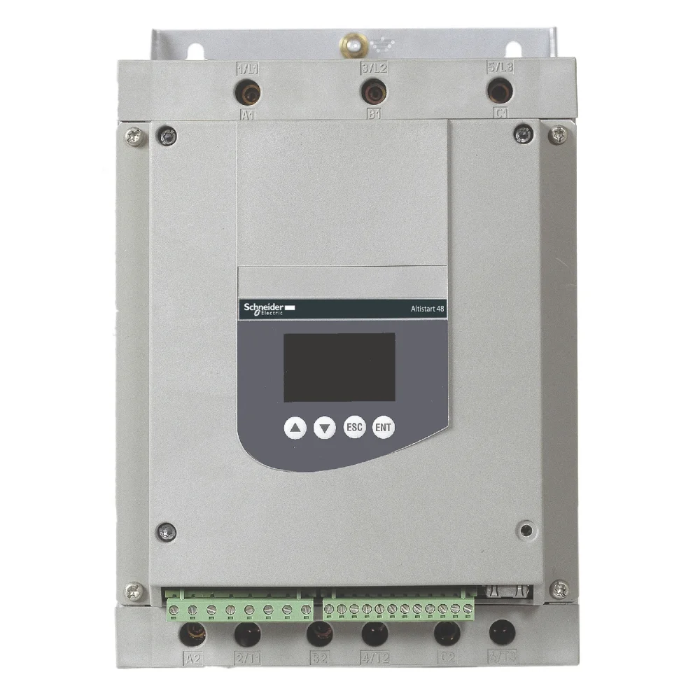 With Heat Sink Heavy Industry and Pump Asynchronous Motor Soft Starter 22A 230V-415V Factory Settings Current 21A ATS48D22Q
With Heat Sink Heavy Industry and Pump Asynchronous Motor Soft Starter 22A 230V-415V Factory Settings Current 21A ATS48D22Q
