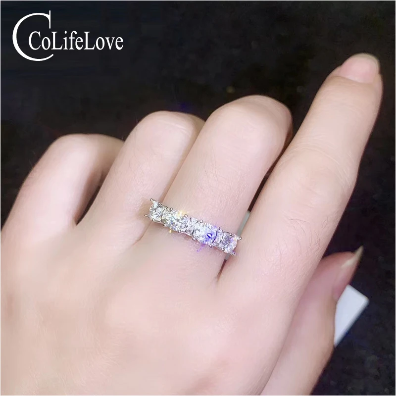 Ювелирные изделия colife, кольцо из серебра 925 пробы с моиссанитом, 4 шт., D Цвет, VVS1, Moissanite, серебряное кольцо для помолвки, подарок на день рождения женщины
Ювелирные изделия colife, кольцо из серебра 925 пробы с моиссанитом, 4 шт., D Цвет, VVS1, Moissanite, серебряное кольцо для помолвки, подарок на день рождения женщины