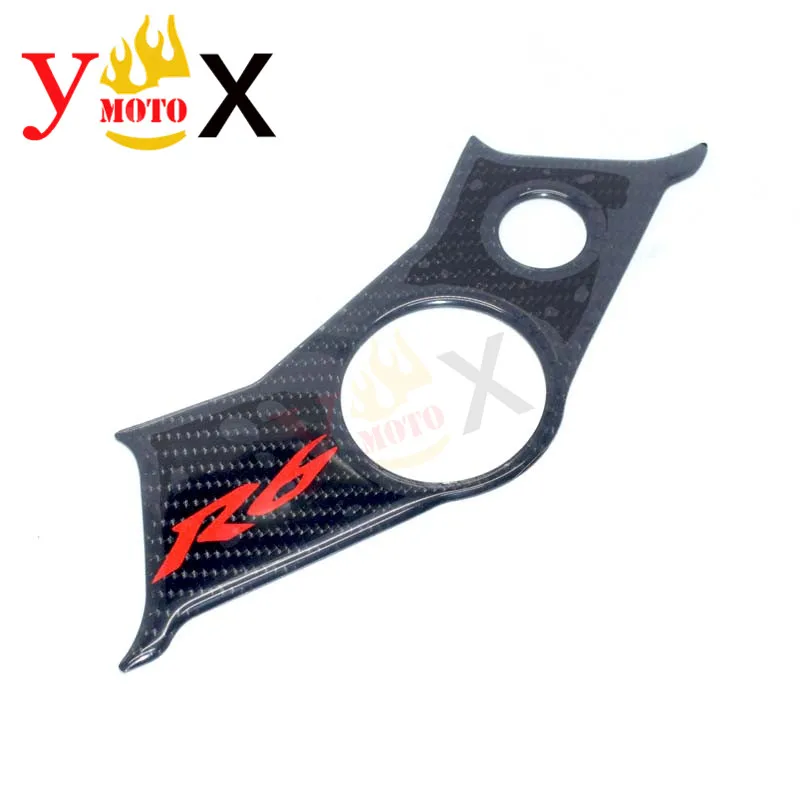 Motorcycle Carbon Fork Upper Front End Triple Tree Top Clamp Yoke Steering Sticker Decal Cover For Yamaha R6 YZF 600 2003-2005
Motorcycle Carbon Fork Upper Front End Triple Tree Top Clamp Yoke Steering Sticker Decal Cover For Yamaha R6 YZF 600 2003-2005
