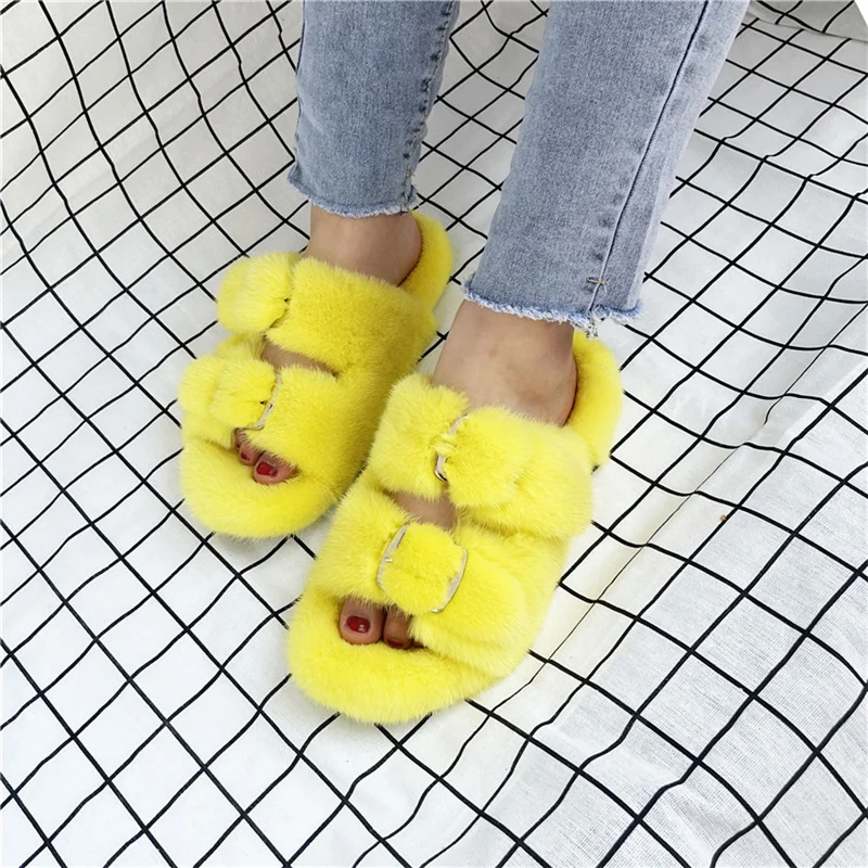 100% Mink Fur Slippers Summer Ladies Plush Slippers Simple Fashion European And American Popular Slippers Luxury Mink Sandals
100% Mink Fur Slippers Summer Ladies Plush Slippers Simple Fashion European And American Popular Slippers Luxury Mink Sandals
