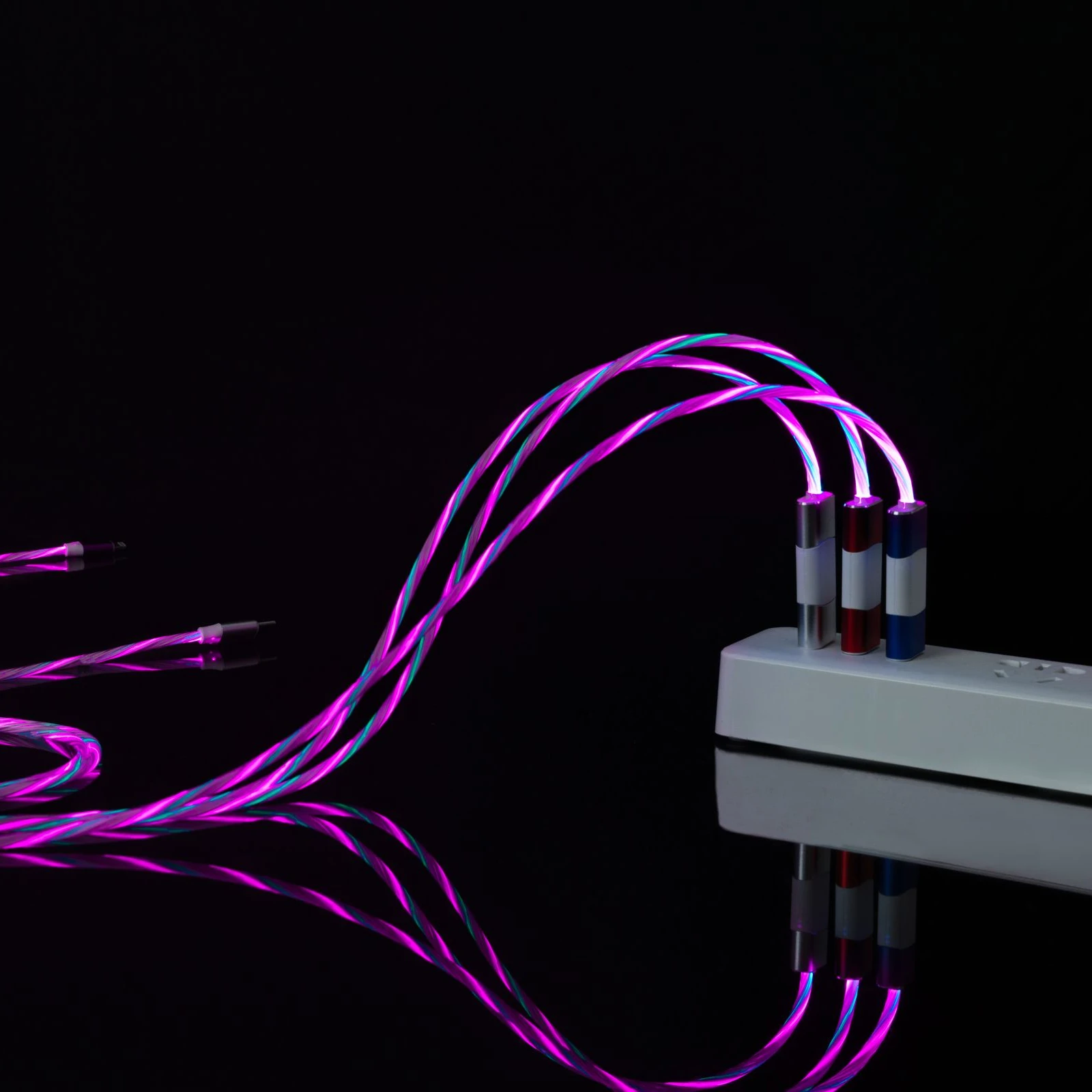 Tuya Smart USB Cable Mobile Cable USB Cord APP Control RGB Fast Charging Type C Cable
Tuya Smart USB Cable Mobile Cable USB Cord APP Control RGB Fast Charging Type C Cable