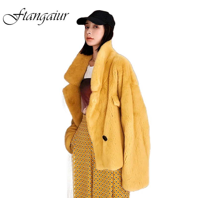 Ftangaiur New Winter Import Velvet Mink Fur Coat Slim Pure Color Pocket Natural Fur Coats Women's Short Real Mink Fur Coats
Ftangaiur New Winter Import Velvet Mink Fur Coat Slim Pure Color Pocket Natural Fur Coats Women's Short Real Mink Fur Coats