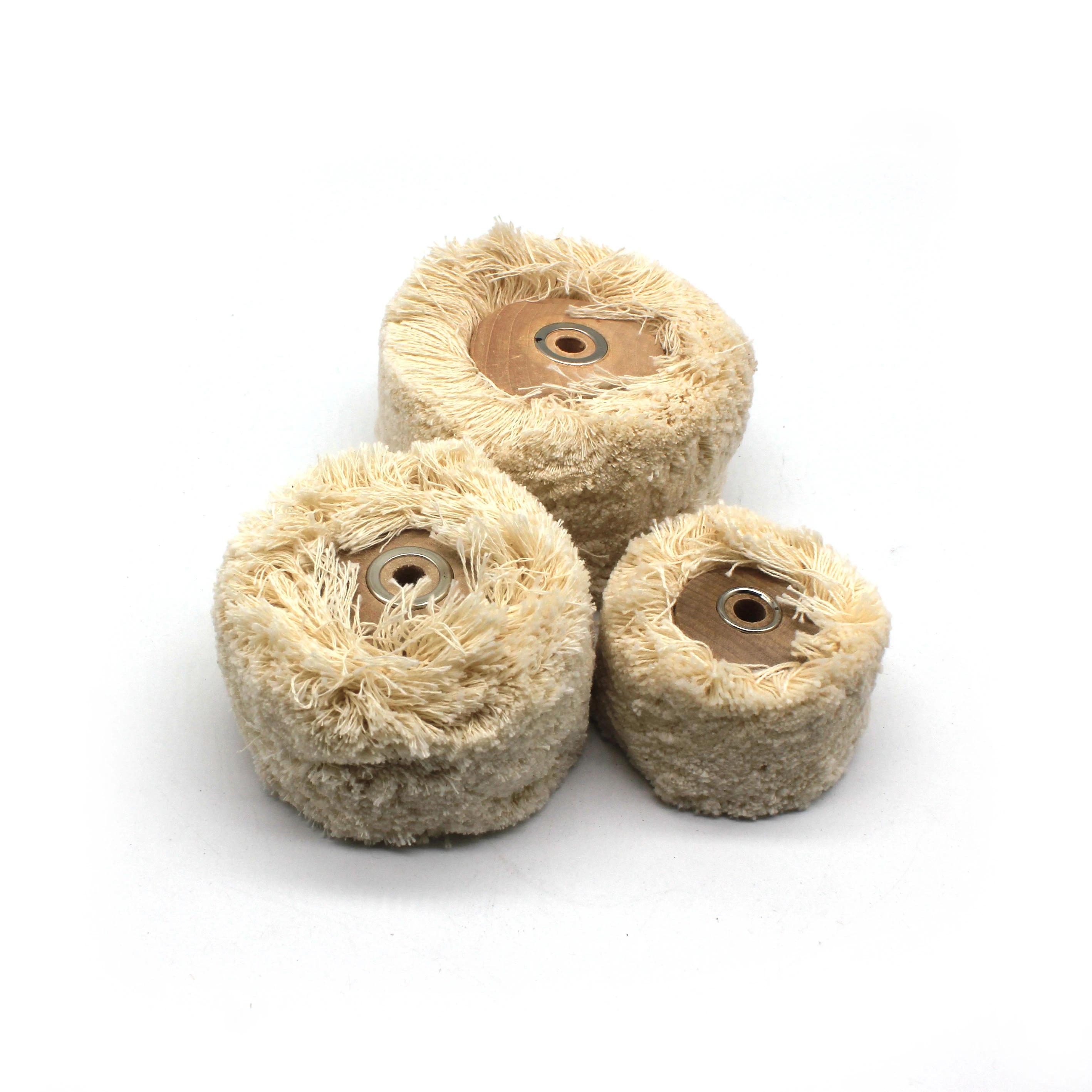 Wood Core Cotton Thread Wheel For Jewelry Mirror Polishing Electric Grinder Accessories
Wood Core Cotton Thread Wheel For Jewelry Mirror Polishing Electric Grinder Accessories