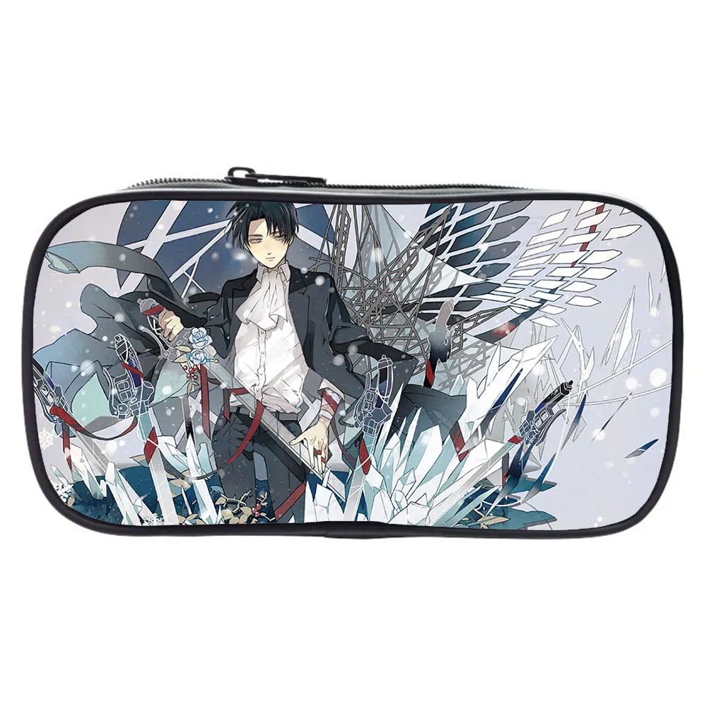 Japanese anime Attack on Titan Students Pencil Case Pencil Box Kids Zipper Children Pencil Holder School Supplies Makeup Bag
Japanese anime Attack on Titan Students Pencil Case Pencil Box Kids Zipper Children Pencil Holder School Supplies Makeup Bag