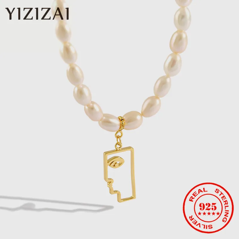 Vintage Baroque Irregular Pearl 925 Sterling Silver Lock Chains Necklace Geometric Face Pendant Necklaces for Women Punk Jewelry
Vintage Baroque Irregular Pearl 925 Sterling Silver Lock Chains Necklace Geometric Face Pendant Necklaces for Women Punk Jewelry