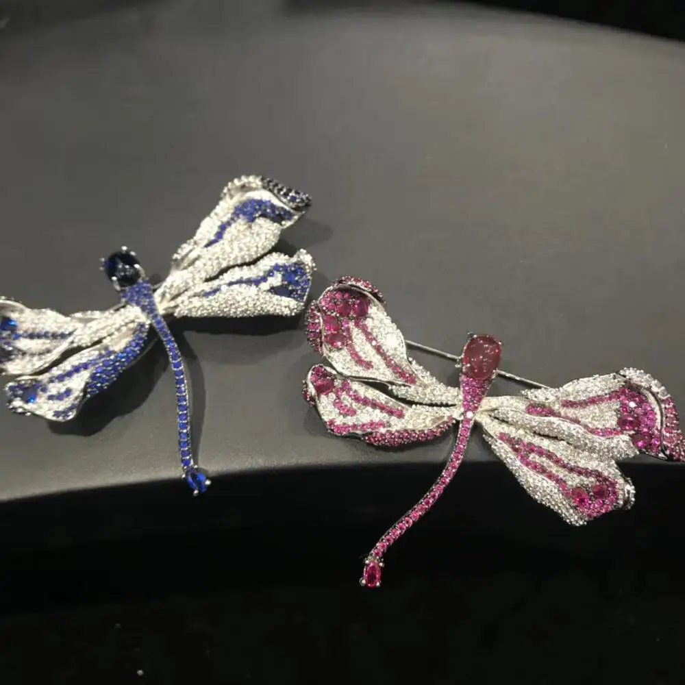 insect copper with cubic zircon dragonfly brooch fashion women jewelry blue red color free shipping
insect copper with cubic zircon dragonfly brooch fashion women jewelry blue red color free shipping