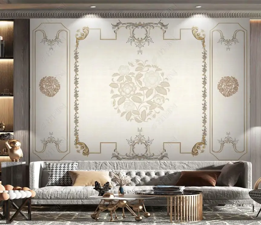 wallpapers 3d Simple European style wall papers home decor Living room bedroom TV background wall decals
wallpapers 3d Simple European style wall papers home decor Living room bedroom TV background wall decals