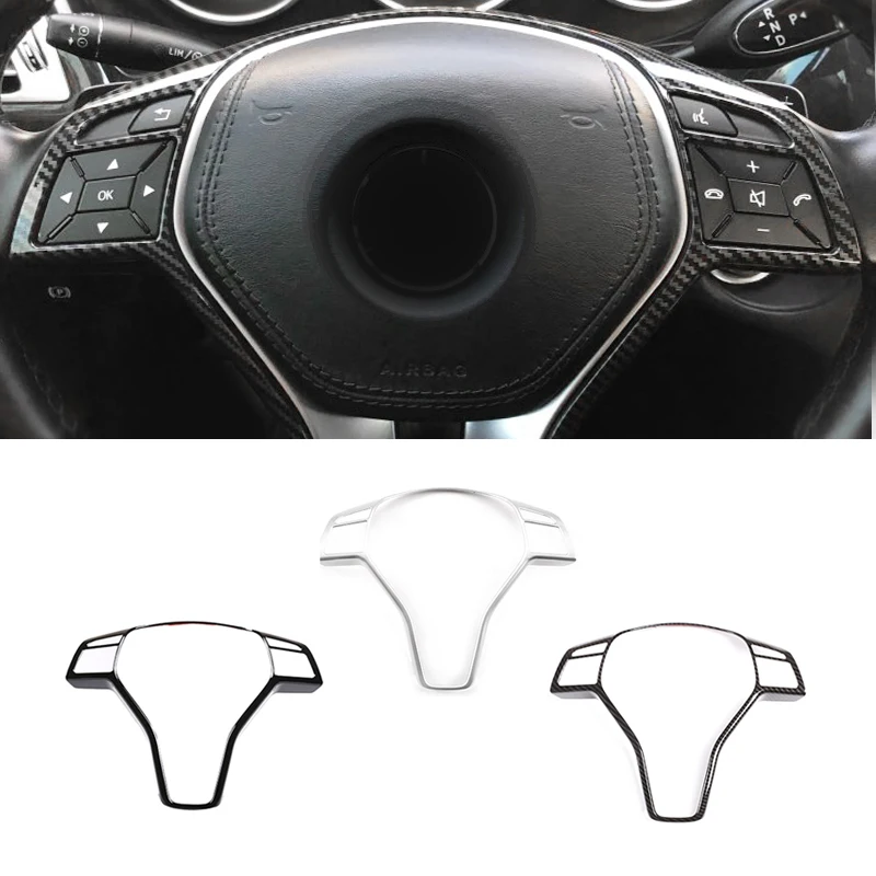For Mercedes Benz B E CLA GLA GLK Class W246 W212 W207 W218 W117 X156 Carbon Texture Car Steering Wheel Panel Frame Cover Trim
For Mercedes Benz B E CLA GLA GLK Class W246 W212 W207 W218 W117 X156 Carbon Texture Car Steering Wheel Panel Frame Cover Trim