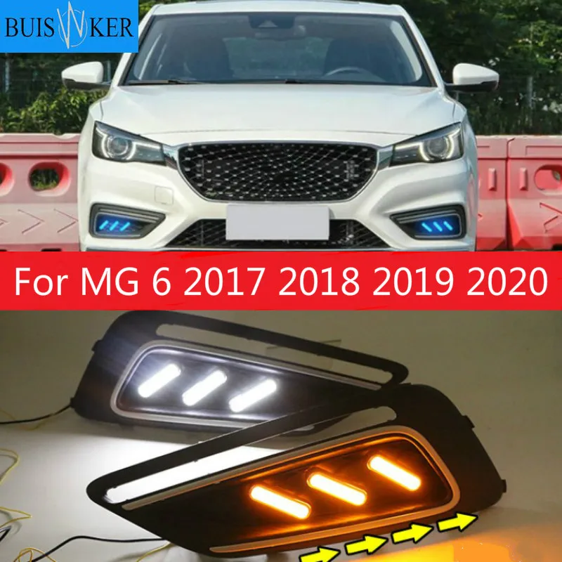 1Pair LED DRL Daytime Running Light for MorrisGarages MG6 MG 6 2017 2018 2019 2020 DC 12V with Yellow Turn Signal Lamp
1Pair LED DRL Daytime Running Light for MorrisGarages MG6 MG 6 2017 2018 2019 2020 DC 12V with Yellow Turn Signal Lamp