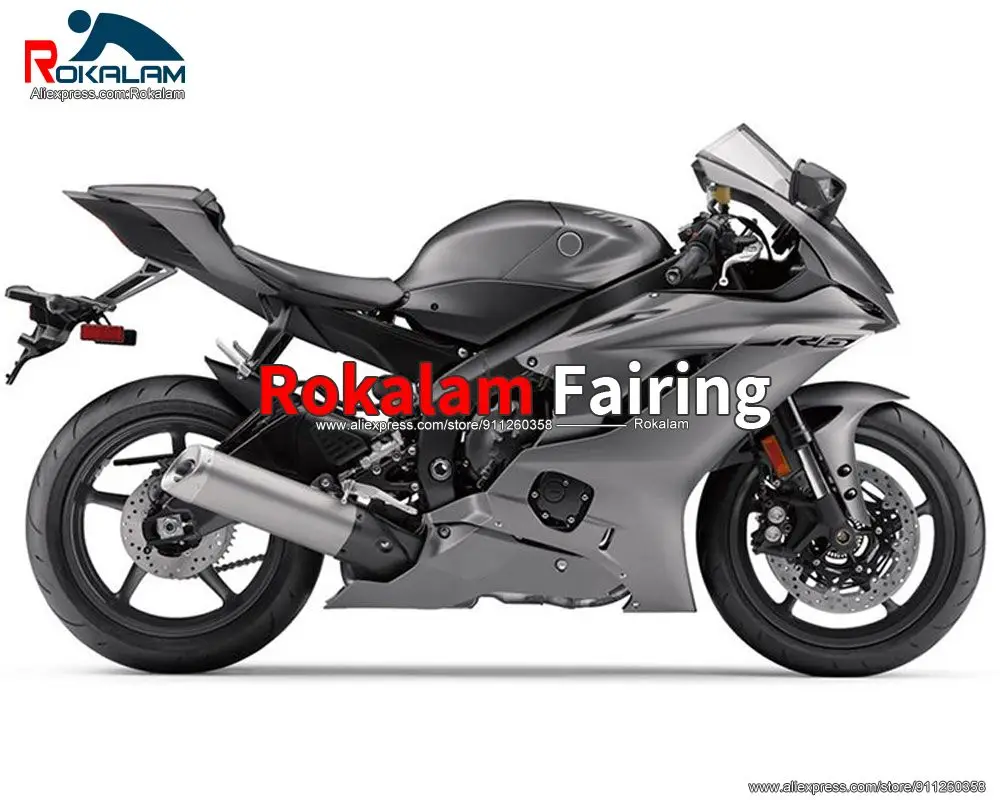 Body Kit For Yamaha R6 2017 2018 2019 2020 YZF600 17 20 Silver Aftermarket Motorcycle Fairing Set (Injection Molding)
Body Kit For Yamaha R6 2017 2018 2019 2020 YZF600 17 20 Silver Aftermarket Motorcycle Fairing Set (Injection Molding)