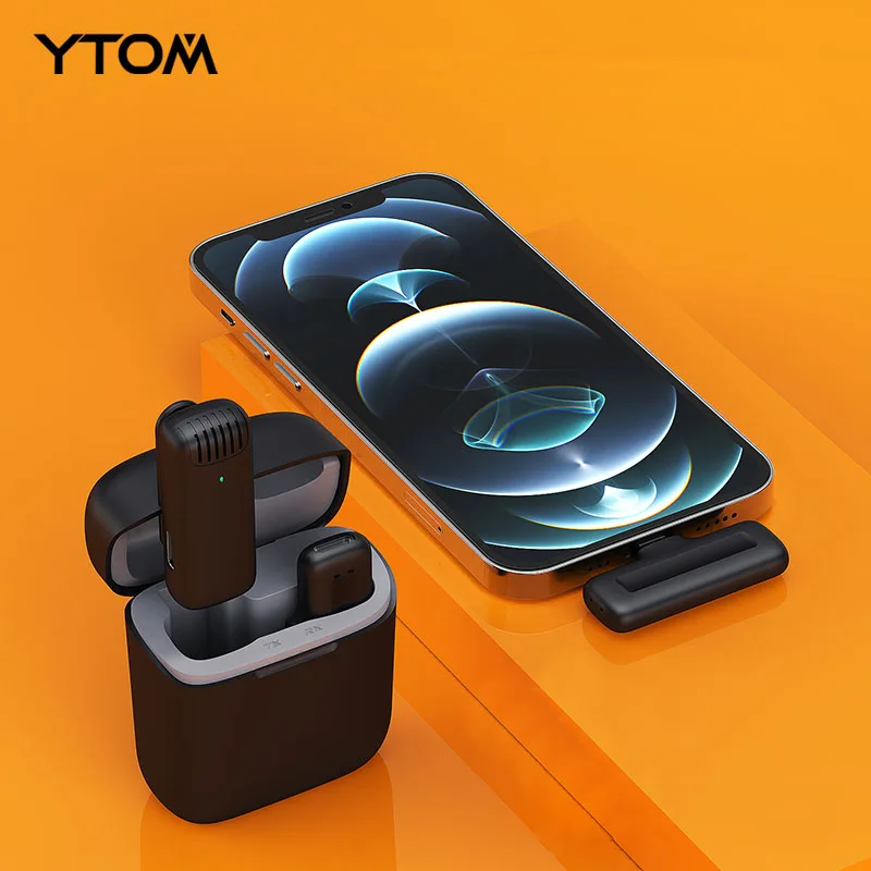 VIP YTOM 2pcs L2PRO IOS/TYPE C Wireless Lavalier Microphone with Charging Case
VIP YTOM 2pcs L2PRO IOS/TYPE C Wireless Lavalier Microphone with Charging Case