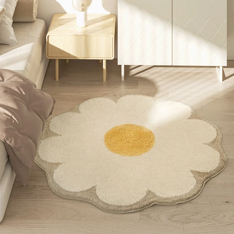 Flower Round Carpet for Living Room Bedroom Bedside Rug Girls Room Entrance Floor Mat Creative Soft Fluffy Rug Carpet Kid Room
Flower Round Carpet for Living Room Bedroom Bedside Rug Girls Room Entrance Floor Mat Creative Soft Fluffy Rug Carpet Kid Room