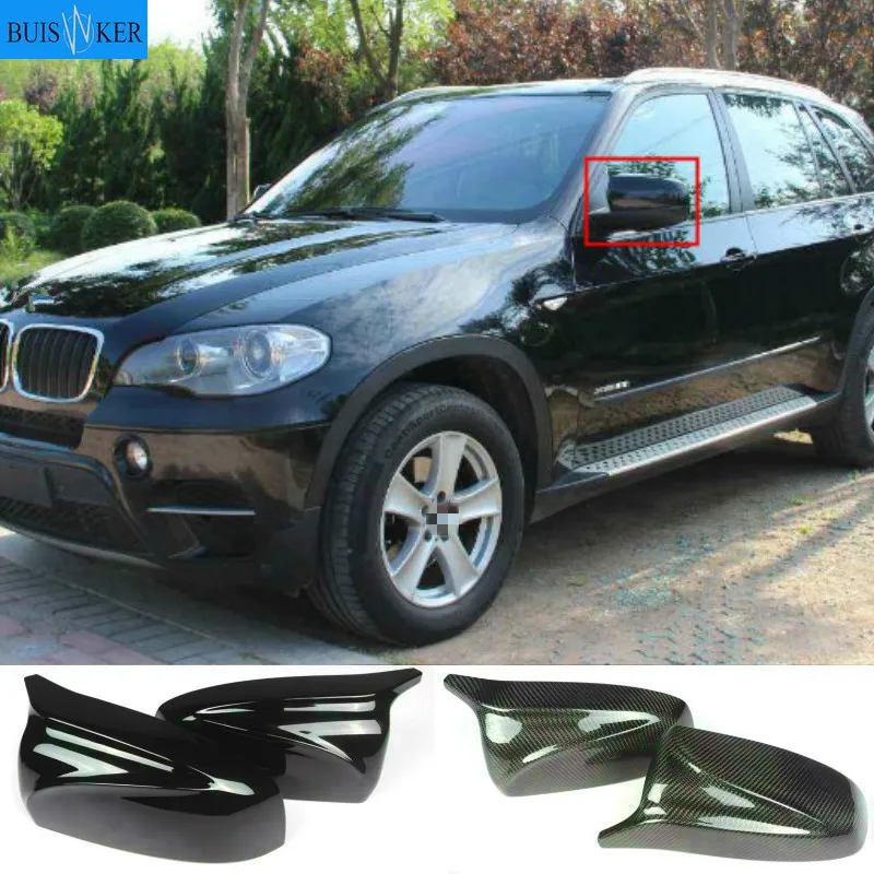 Left+Right X5 X6 Mirror Cover Car Side Door Wing Rear View Mirror Cap Cover Shell Replacement For BMW X5 X6 E70 E71 2007-2013
Left+Right X5 X6 Mirror Cover Car Side Door Wing Rear View Mirror Cap Cover Shell Replacement For BMW X5 X6 E70 E71 2007-2013