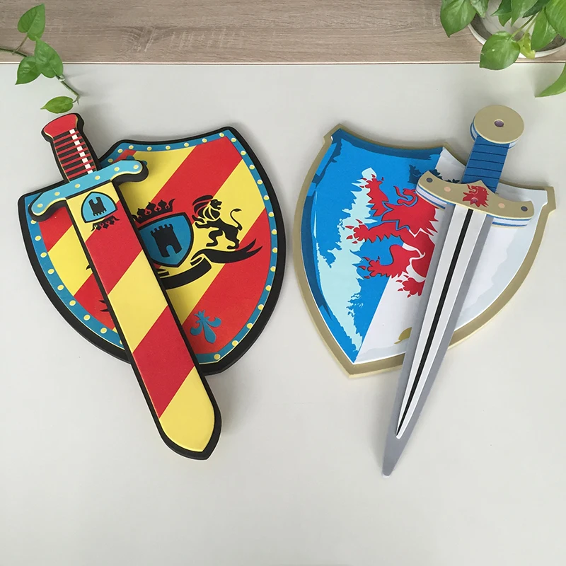 Anime Sword EVA Self Defense Weapon Children Cosplay Pirate Foam Sword Shield Halloween Party Perfomance Show PU Props For Gifts
Anime Sword EVA Self Defense Weapon Children Cosplay Pirate Foam Sword Shield Halloween Party Perfomance Show PU Props For Gifts