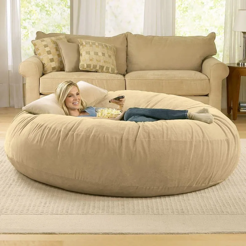 Silla con bolsa de frijol, sofá grande impermeable, para sala de estar, sofá gigante, nuevo
Silla con bolsa de frijol, sofá grande impermeable, para sala de estar, sofá gigante, nuevo
