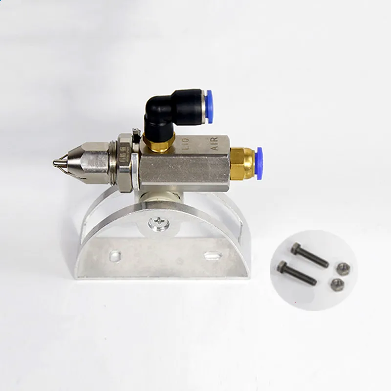 Stainless steel Air atomizing nozzle Dry Fog Super fine mist Ultrasonic Nozzle Adjustable pneumatic Air Atomizer Nozzle
Stainless steel Air atomizing nozzle Dry Fog Super fine mist Ultrasonic Nozzle Adjustable pneumatic Air Atomizer Nozzle