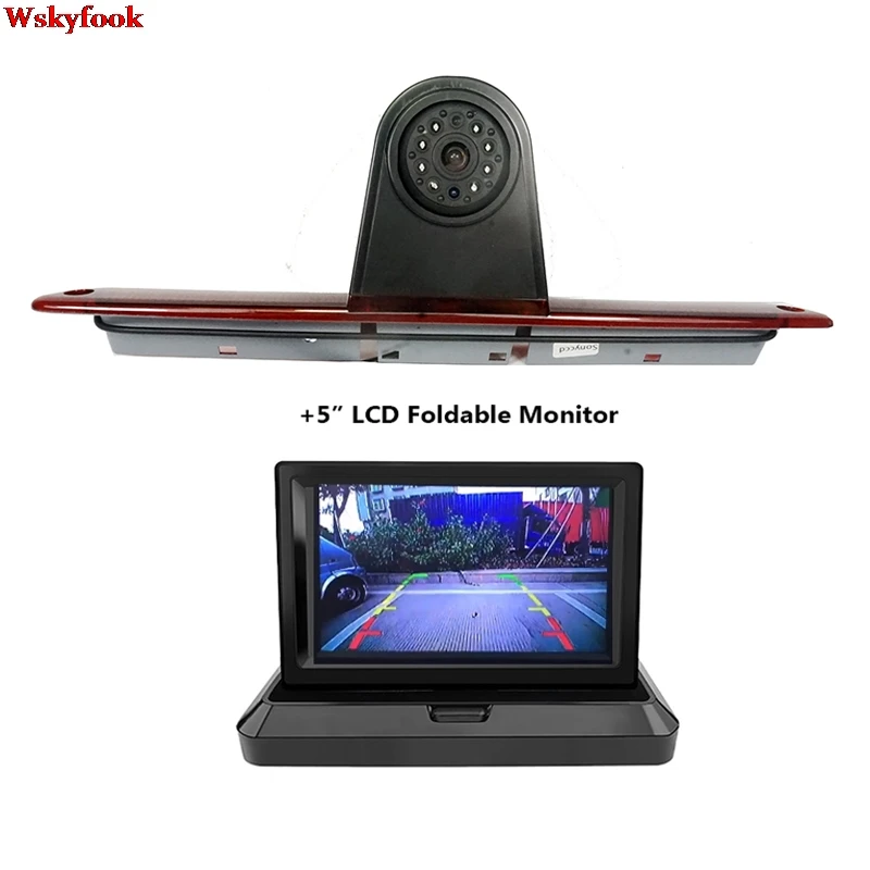 Night Vision Car Brake Light Rear View Camera For Mercedes benz Sprinter VW Crafter With 5inch LCD Monitor Kit
Night Vision Car Brake Light Rear View Camera For Mercedes benz Sprinter VW Crafter With 5inch LCD Monitor Kit
