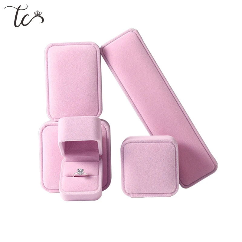 PinkVelvet Jewelry Gift Box Necklace Holder Earrings Showing Box Jewelry Container
PinkVelvet Jewelry Gift Box Necklace Holder Earrings Showing Box Jewelry Container